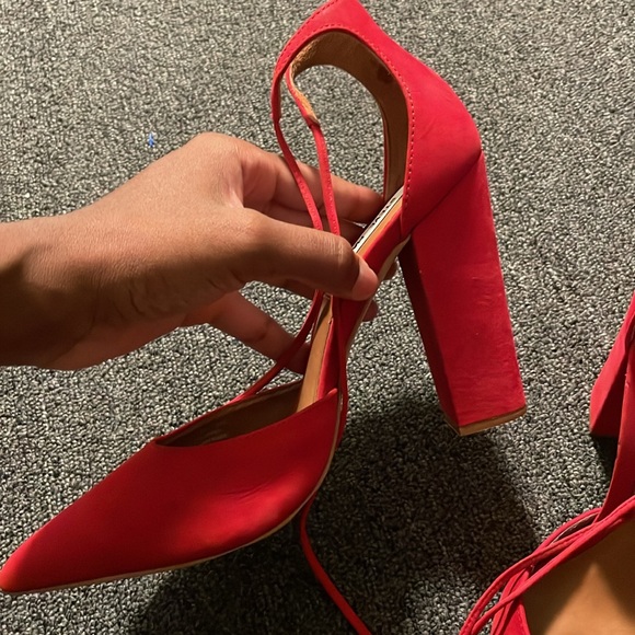 Red Steve Madden Heels - Picture 5 of 5